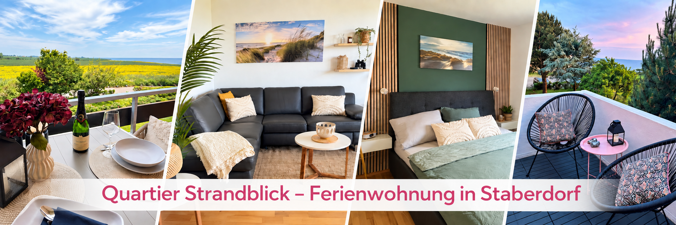 Ferienwohnung Quartier Strandblick in Staberdorf